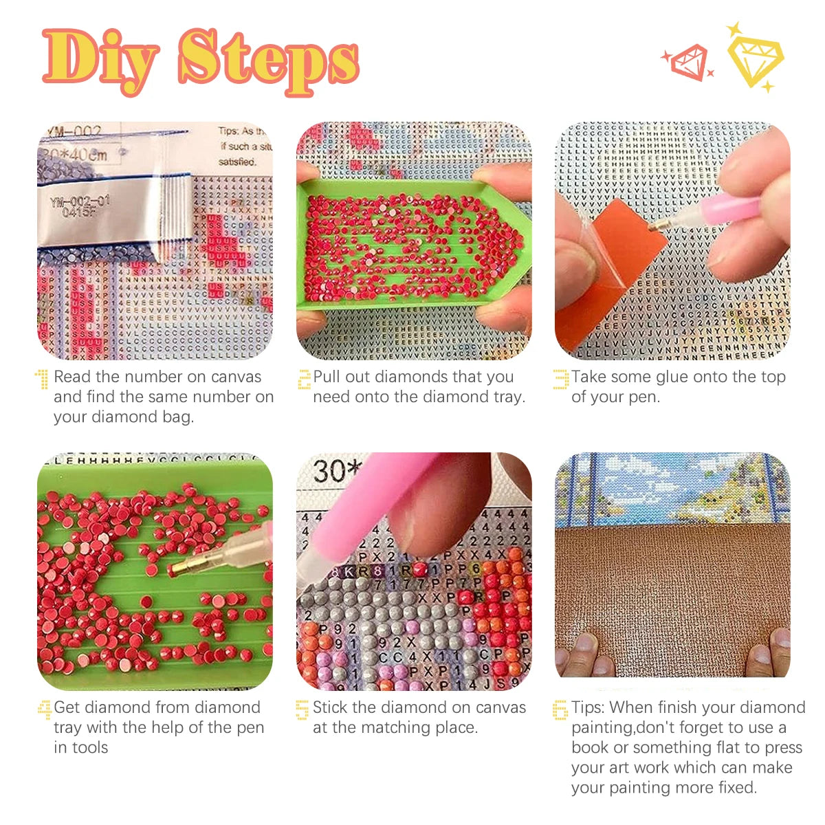 Halloween Diamond Painting  Drill  Mosaic