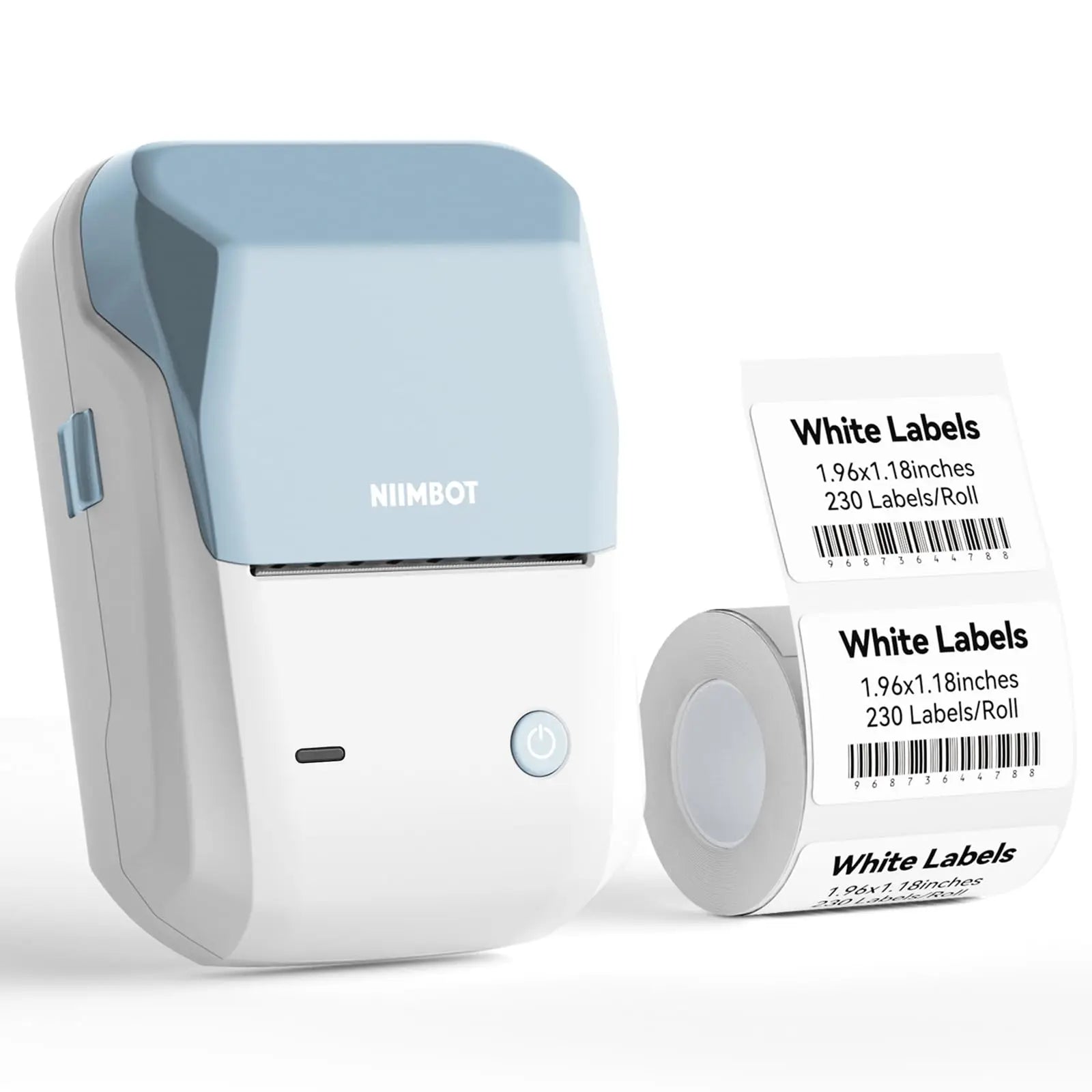Niimbot B1 Label Maker Bluetooth Portable 2 inch Thermal Label Printer with Large Waterproof Tape for Small Business Office Home