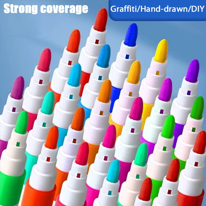 Liquid Ink Art Acrylic Paint Markers Set for Art and DIY Craft