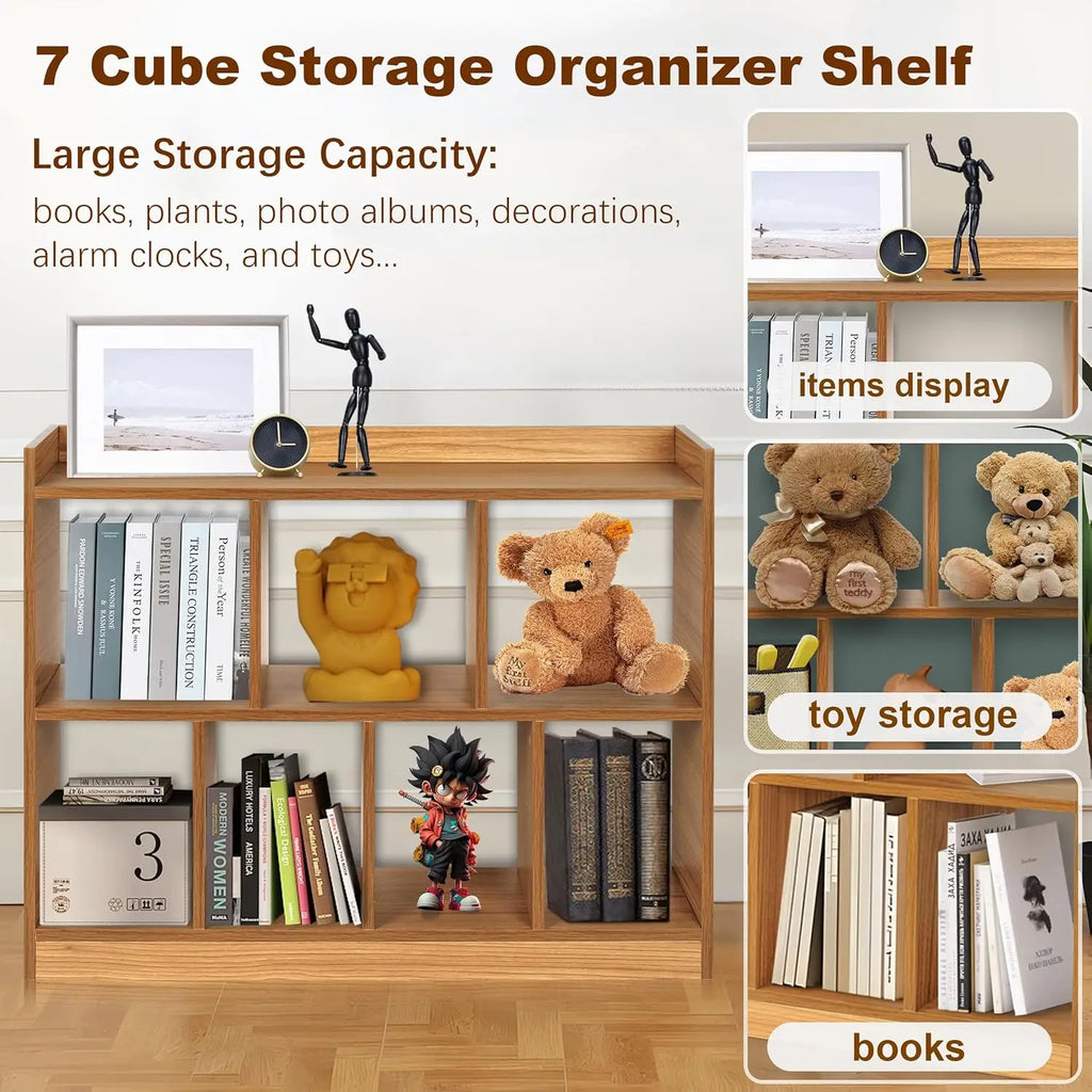 2 Tier Storage Shelf Organizer for Bedroom Living Room Office