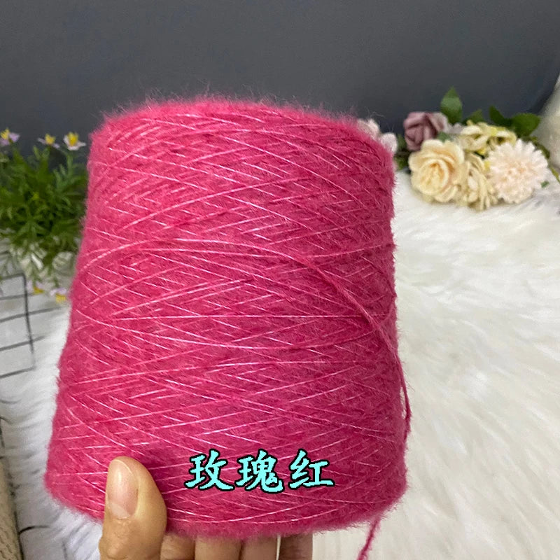 500G/PC Mohair Yarn High Quality Super Soft And Warm