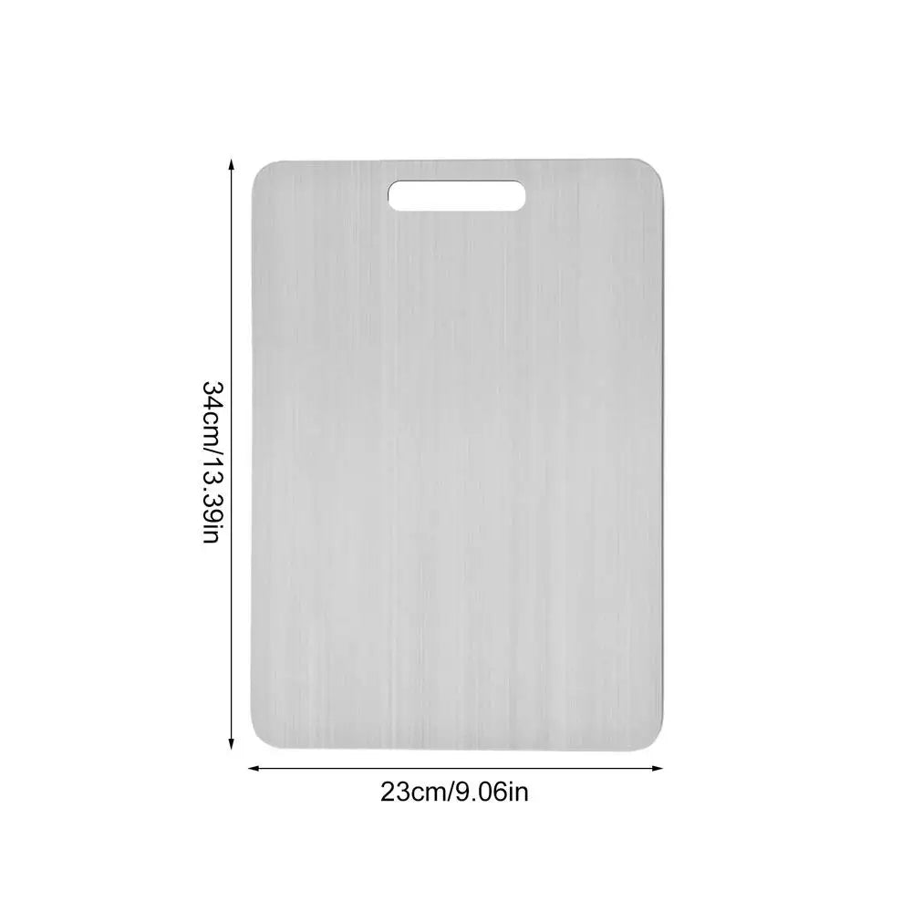 Titanium Cutting Boards for Kitchen  Thickened Double Sided Food Grade