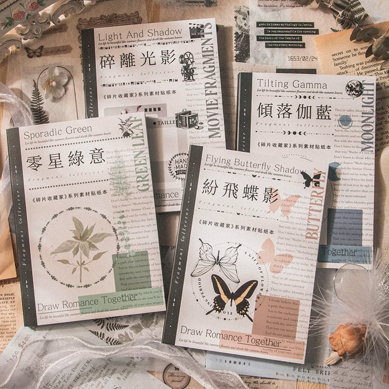 Washi paper Sticker Book Kit DIY Scrapbooking