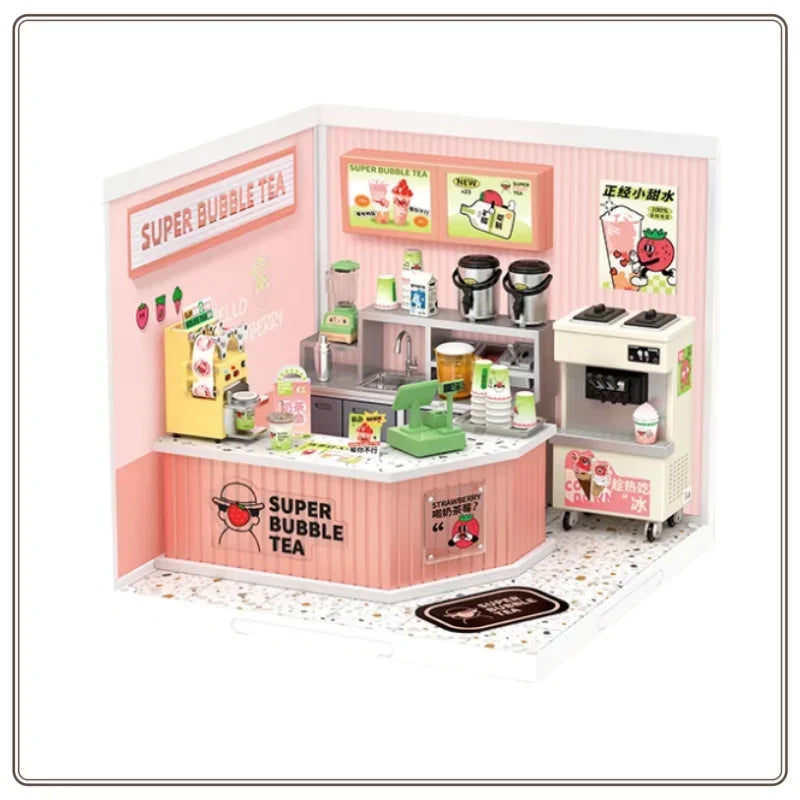 Rolife Super World Cake Shop Building Blocks Assembling