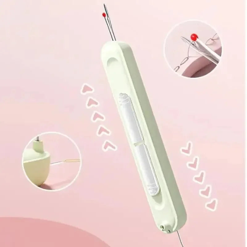 2-in-1 Sewing Tool – Dual-Ended Colored Needle & Seam Ripper for Hand & Machine Sewing