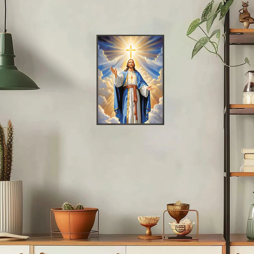 Jesus Christ Cross Diamond Painting Kit 5D