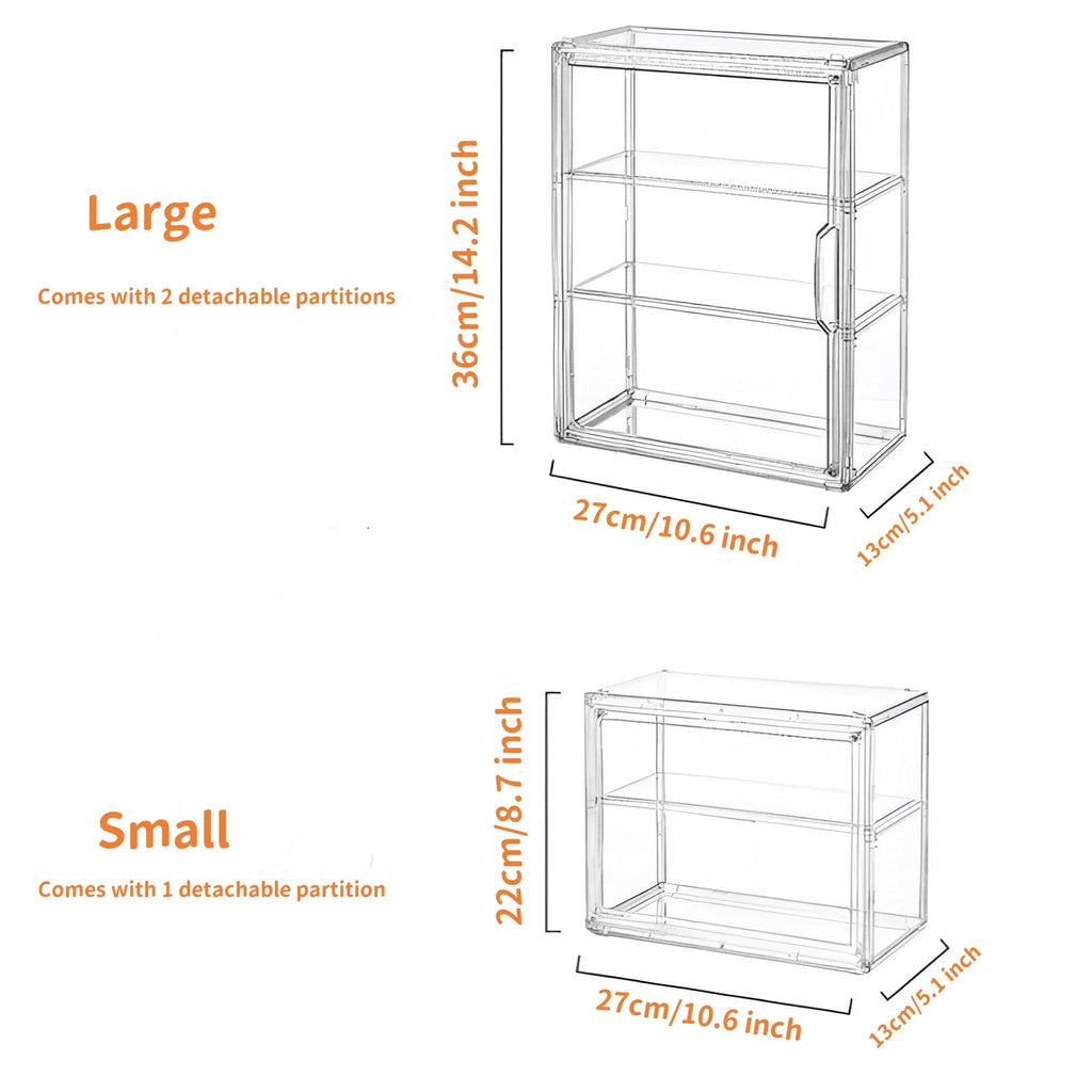 Figurine Showcase Wall Mounted Collectibles Box