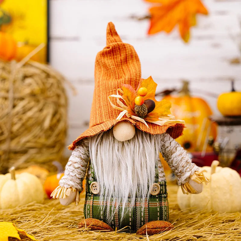 Fall Gnomes Decorations for Home Thanksgiving