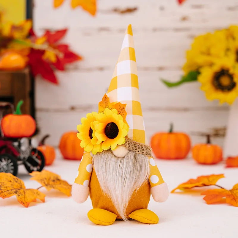 Fall Gnomes Decorations for Home Thanksgiving