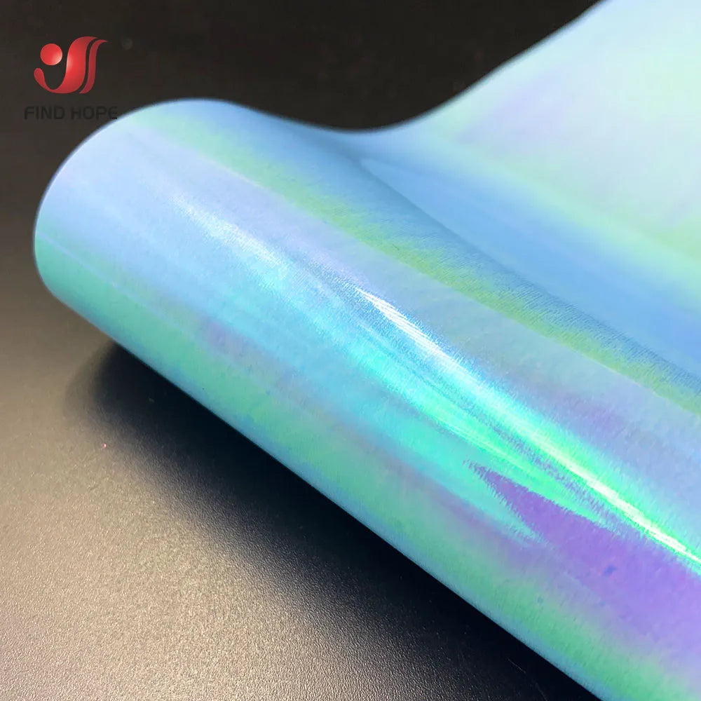 Holographic Heat Transfer Vinyl Sheet Iron-on Heat Press Permanent Print