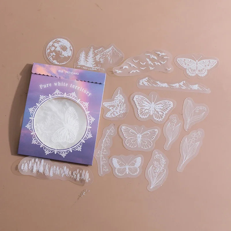30pcs Die Cuts Scrapbook Stickers