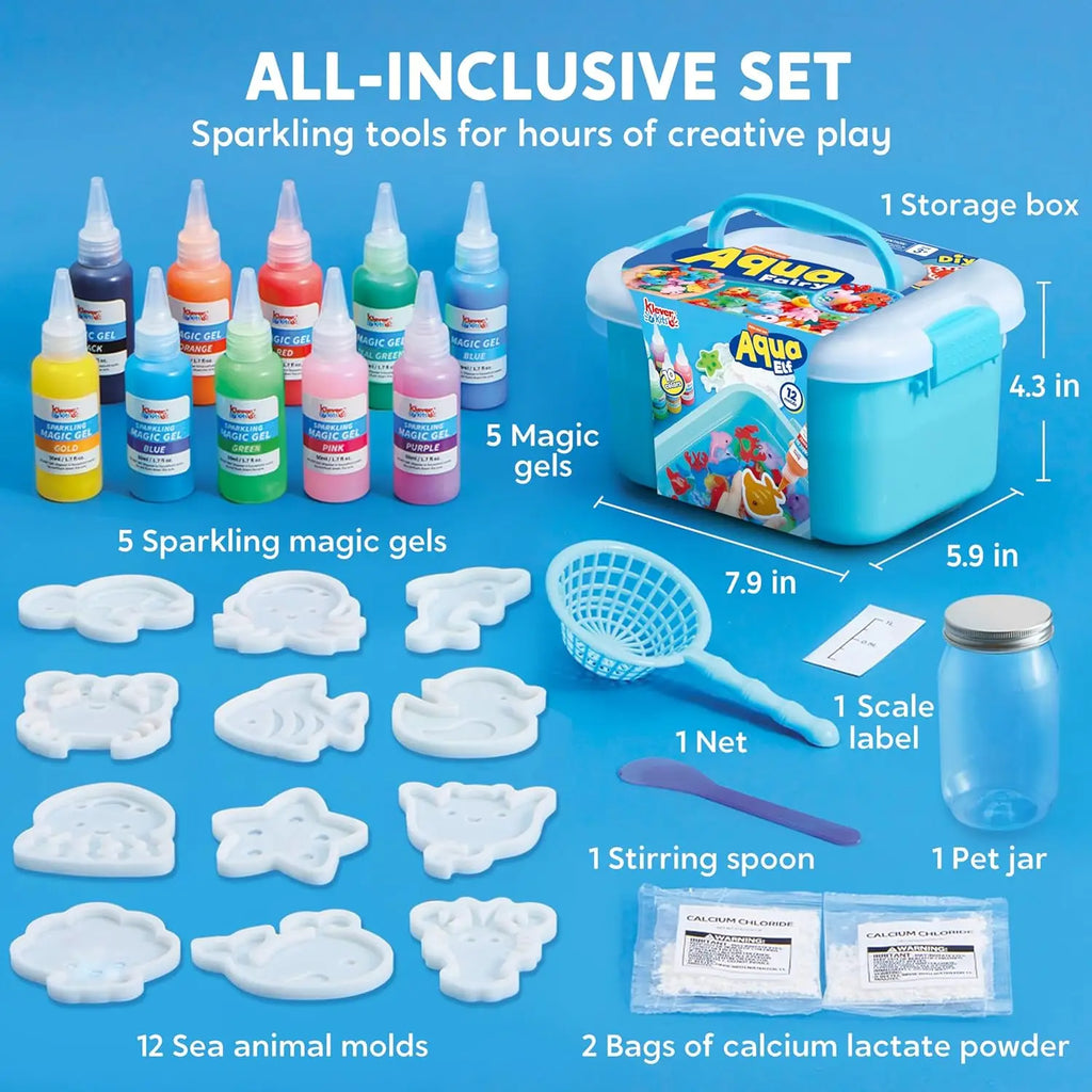 JOYFY Water Gel Kit Magic Fairy Water Gel Toy Kit
