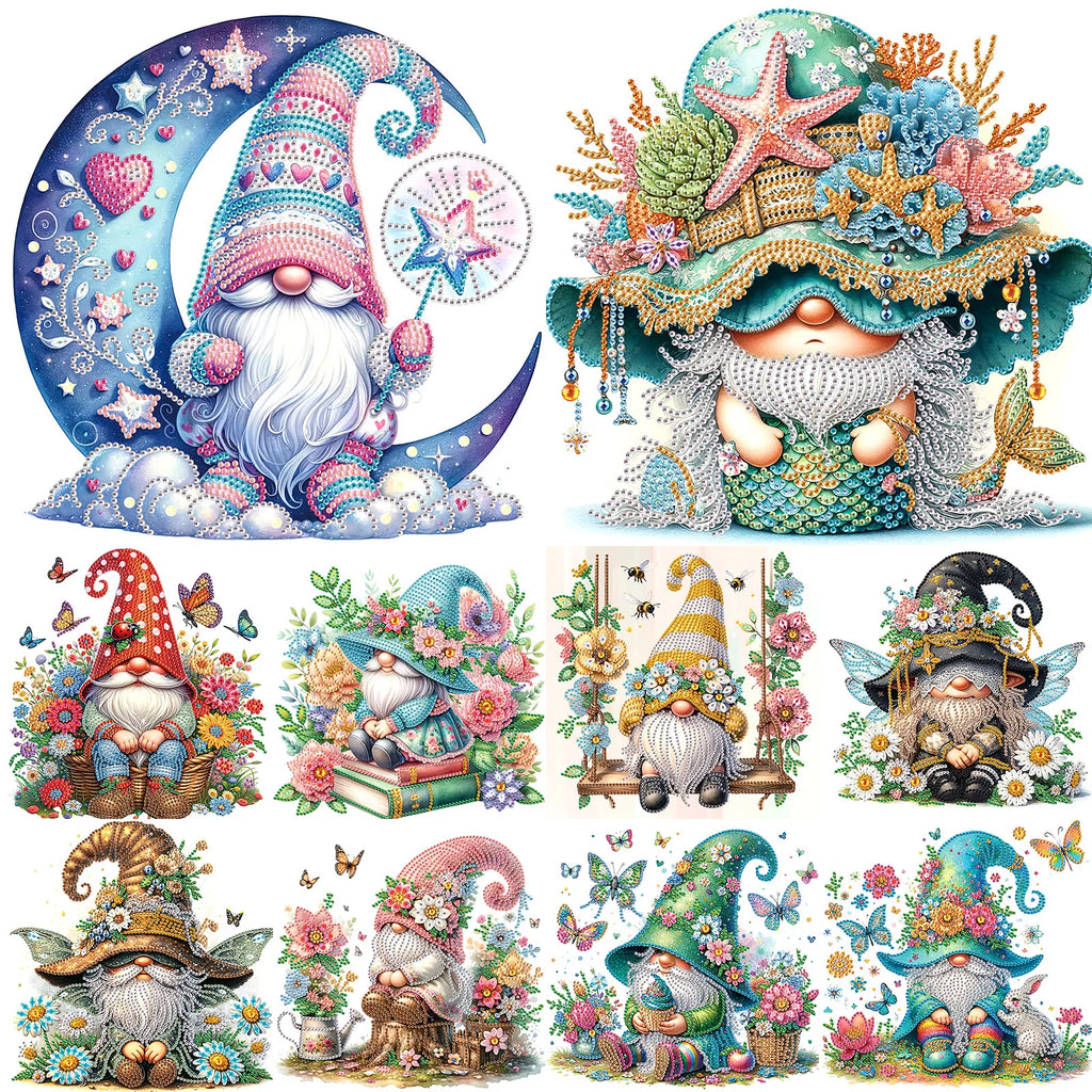 DIY Dwarf Special Shape Diamond Art Painting Kits