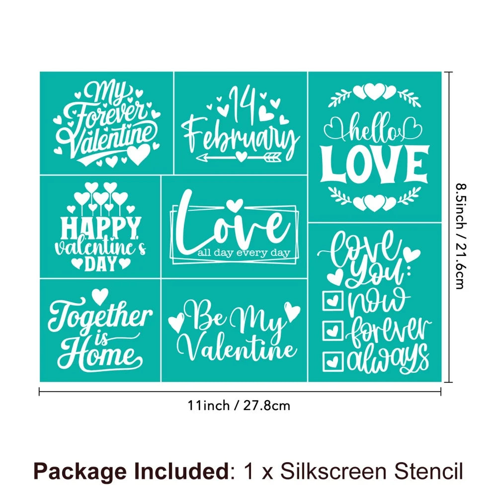 Silkscreen Stencil Reusable Self-Adhesive Silk Screen Printing Silk