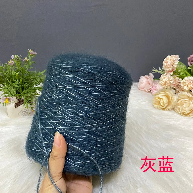 500G/PC Mohair Yarn High Quality Super Soft And Warm