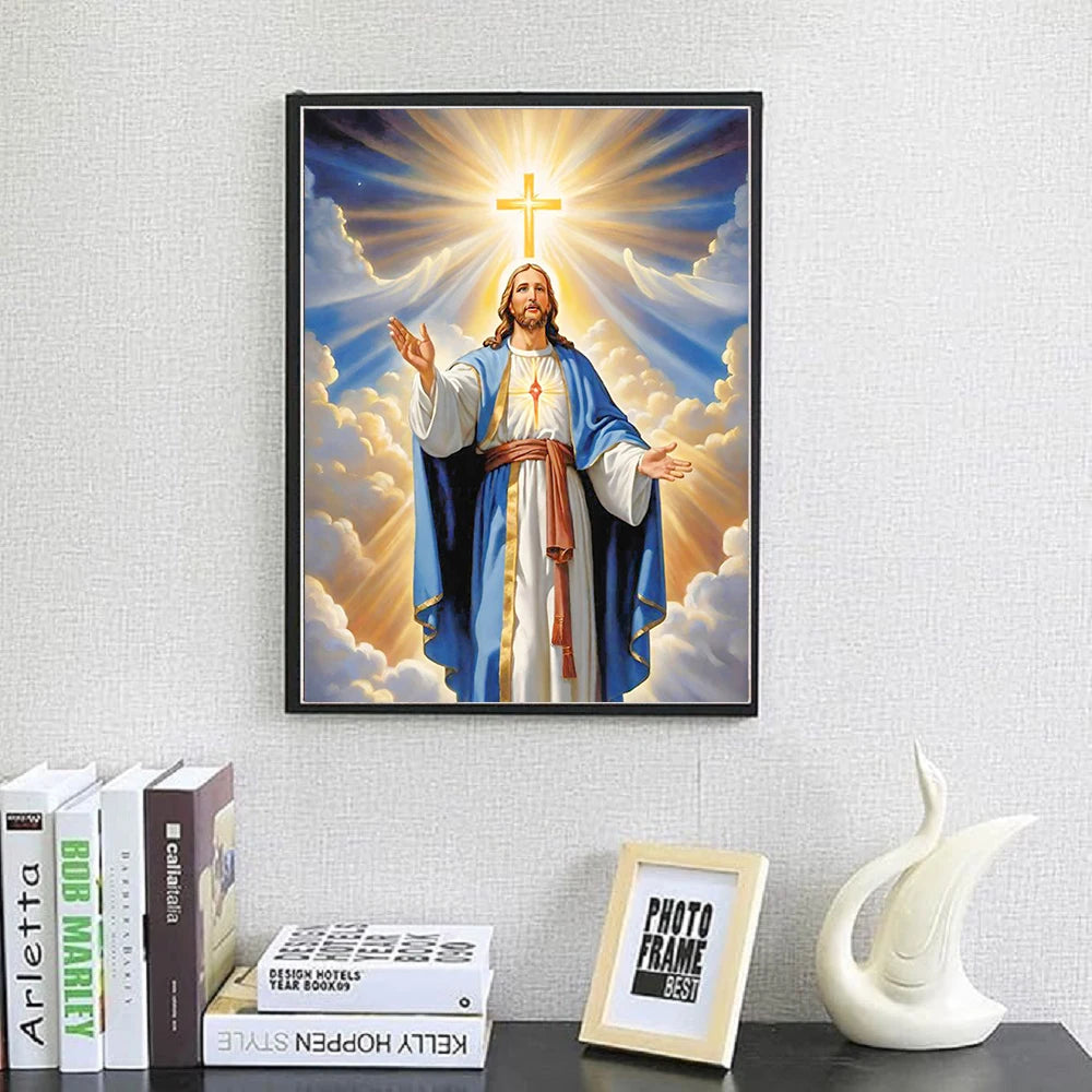 Jesus Christ Cross Diamond Painting Kit 5D