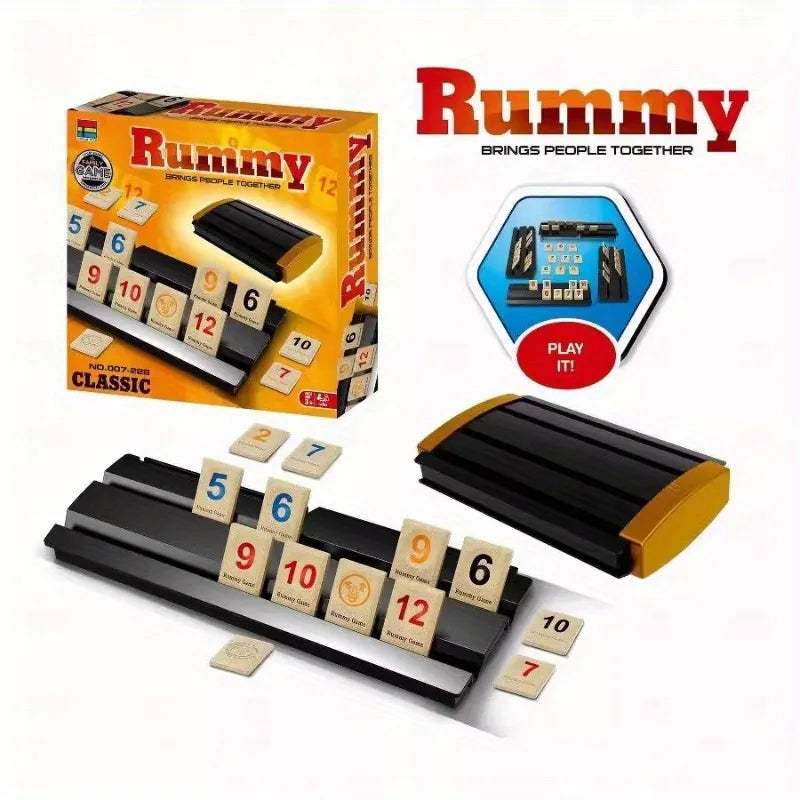 Classic Rummy Tile Board Game – 2-4 Player