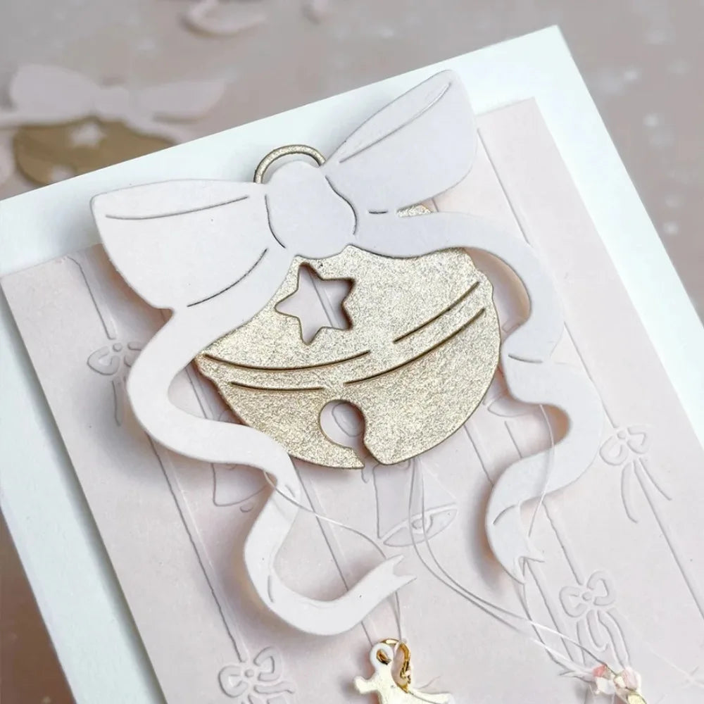 2025 New Arrival Bow Bell Cutting Die