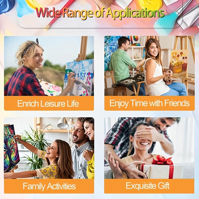 Adult By Numbers Oil Paintings Horses Cats Animals By Numbers Paintings Modern Home Decor Art Unique Gifts