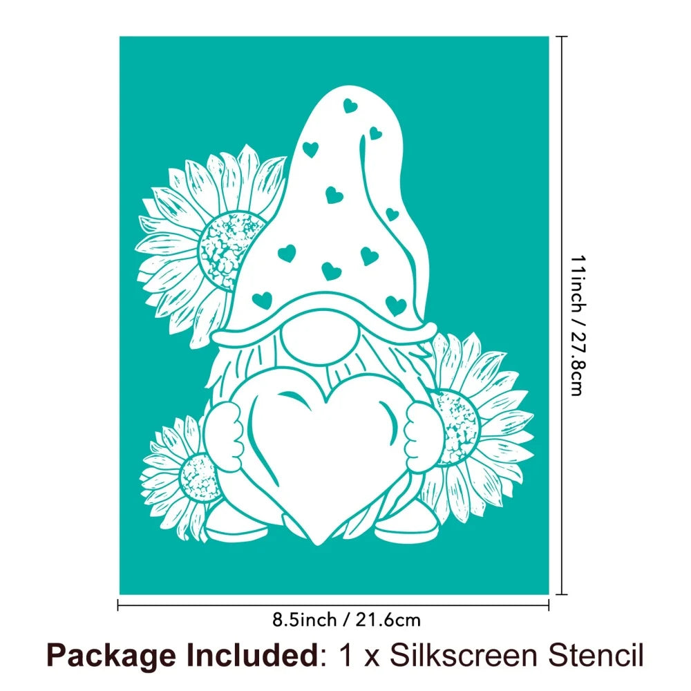 Silkscreen Stencil Reusable Self-Adhesive Silk Screen Printing Silk