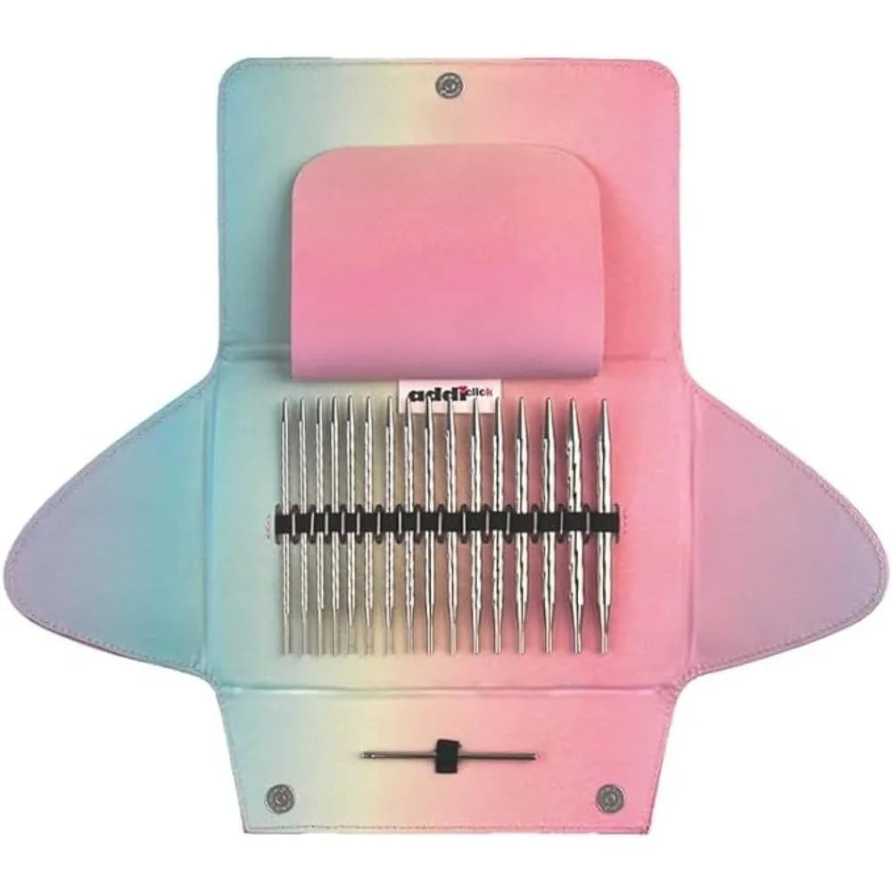 Unicorn Lace Long Circular Knitting Needle Tips Set