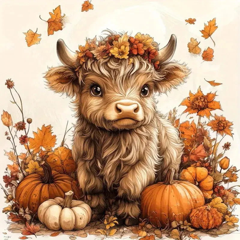 Diamond Painting Cow Highland Cattles various designs