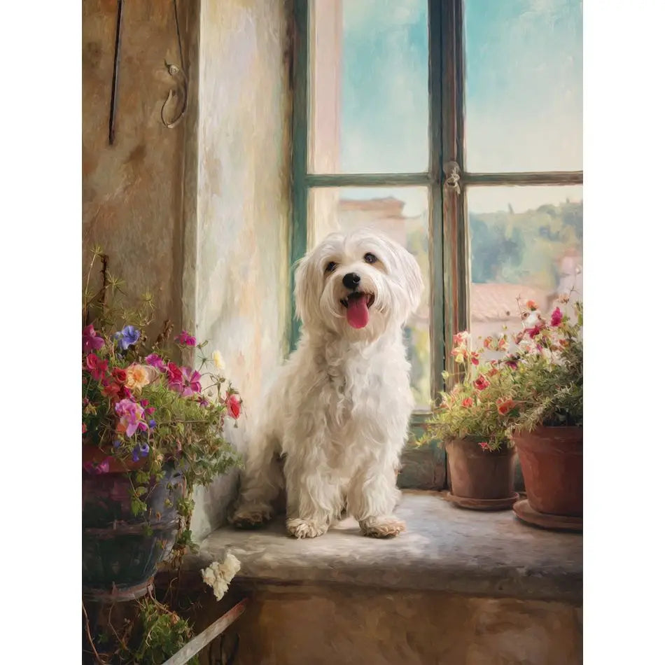 Paint By Numbers Cute dog Animals
