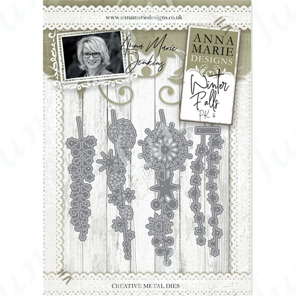Garden, Birds, Wreath, flowers  Trio Die Set Metal Cutting Dies