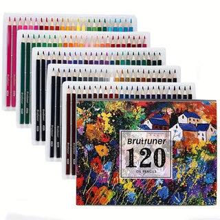 48/72/120/180 Brutfuner Oil Color Pencils Color Pencil Set