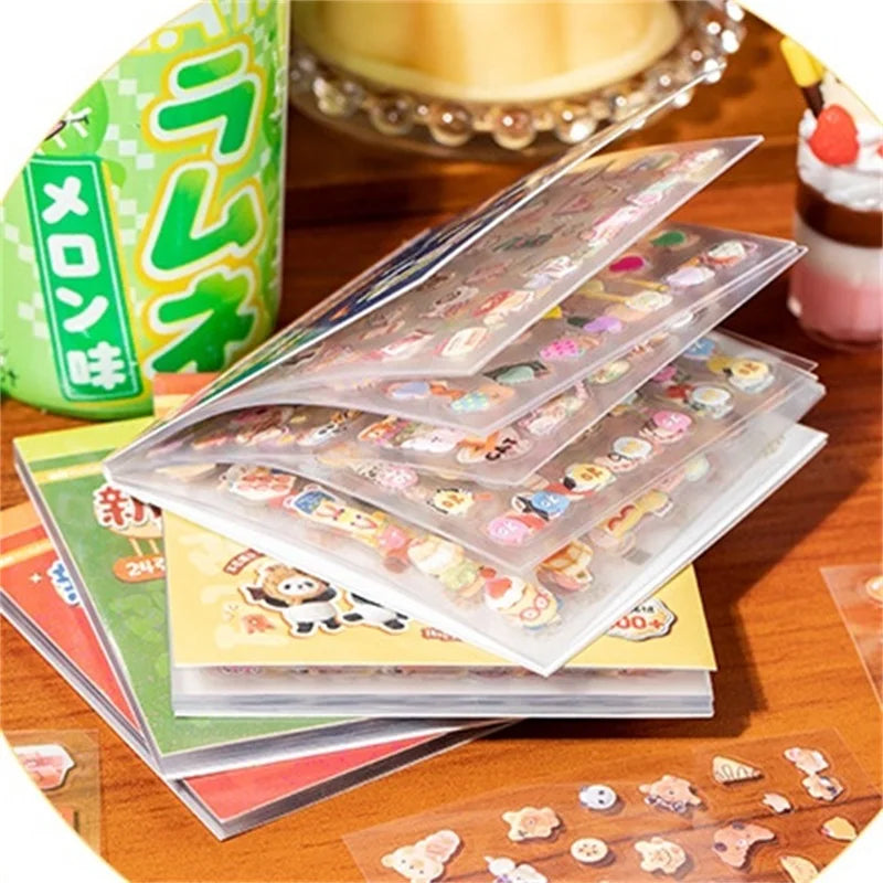 Cute Die-cut Decorative Stickers Book