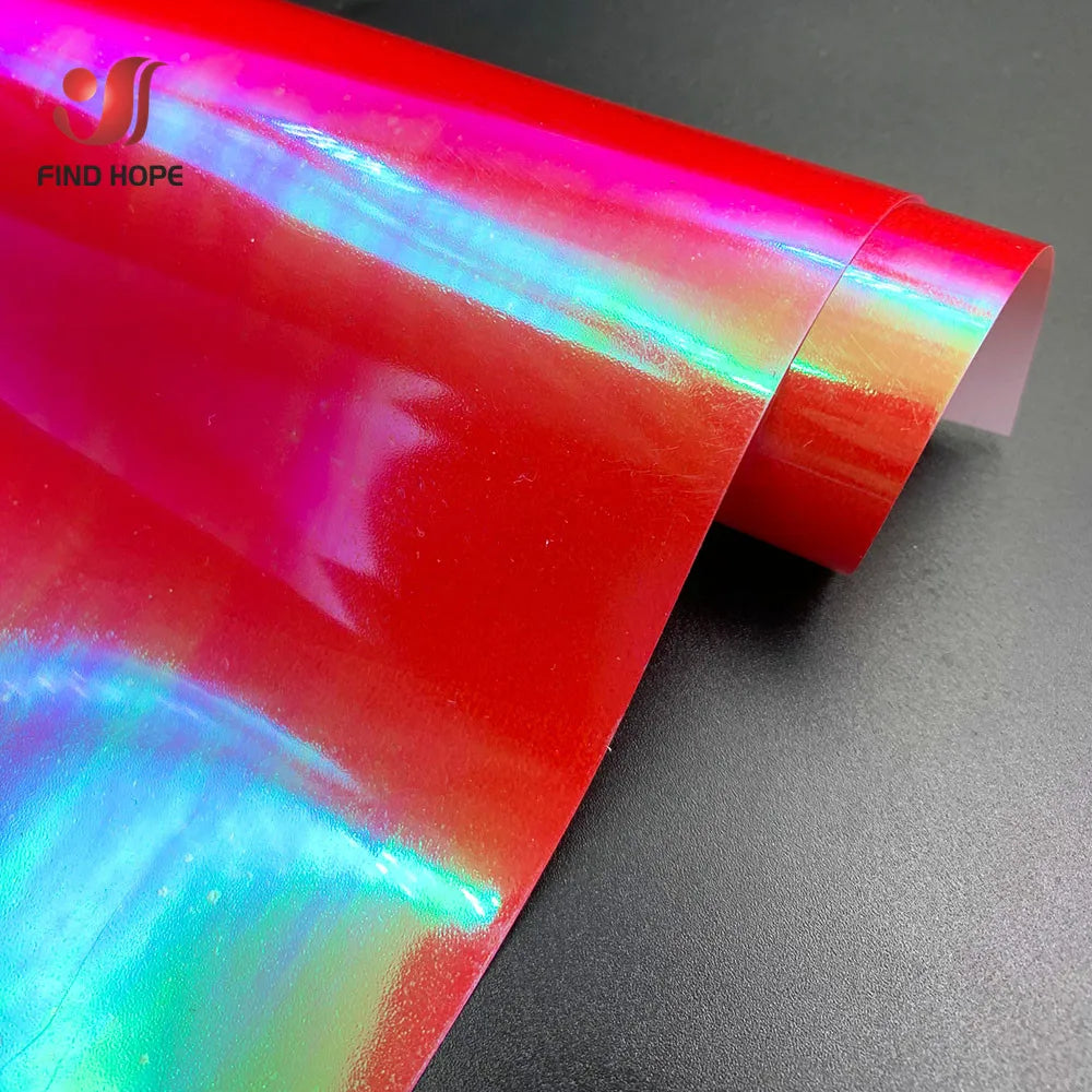 Holographic Heat Transfer Vinyl Iron-on Clothing Film 30*25cm/50cm