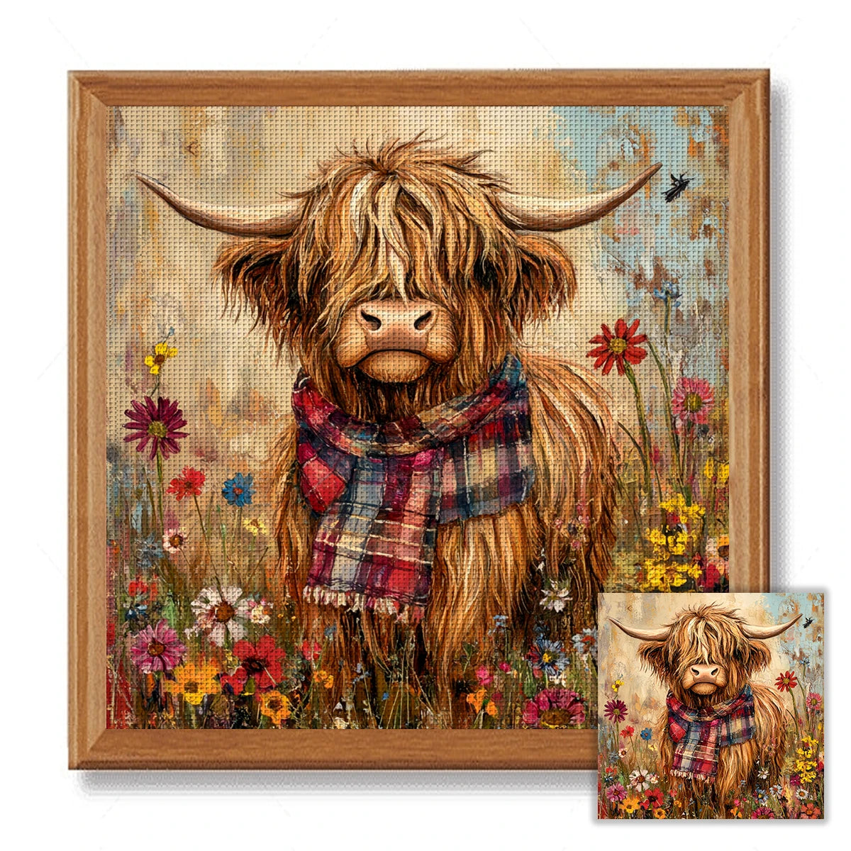 Christmas, 11CT/14CT printed cross stitch