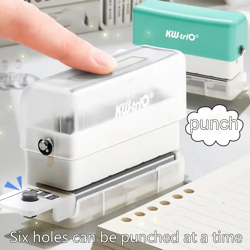 6 Hole Paper Punch 5.5mm Aperture,