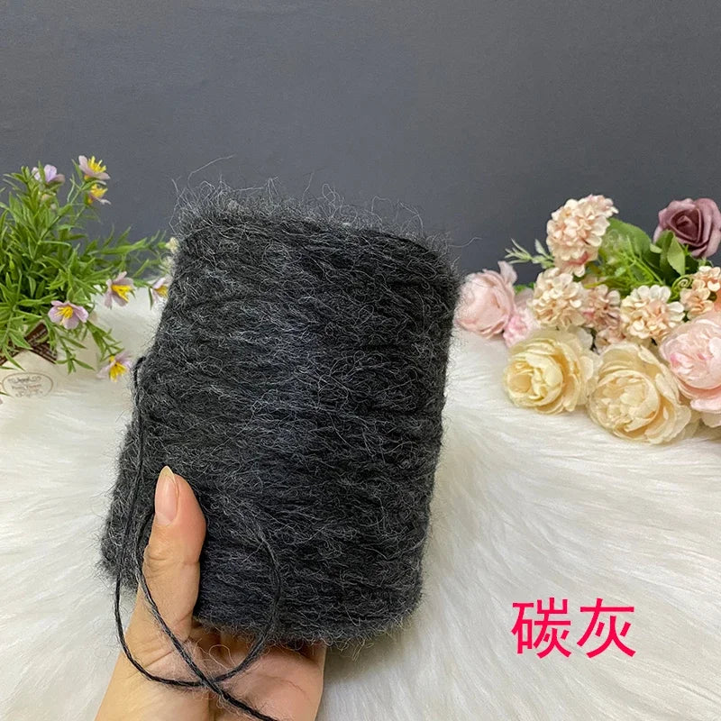 500G/PC Mohair Yarn High Quality Super Soft And Warm