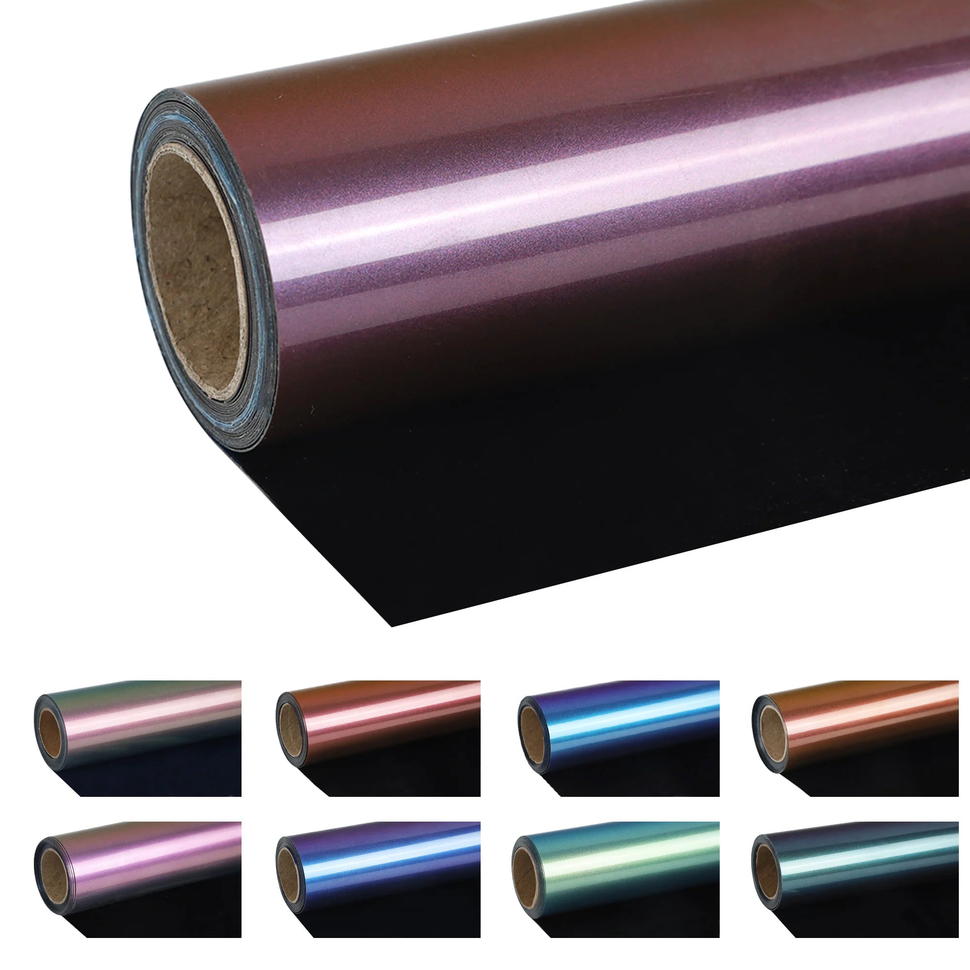 Chameleon PU HTV Vinyl, Iron On Vinyl For All Cutter Machine, Easy to Cut &Weed