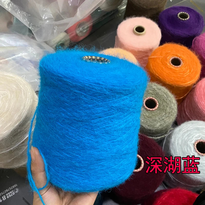 500G/PC Mohair Yarn High Quality Super Soft And Warm