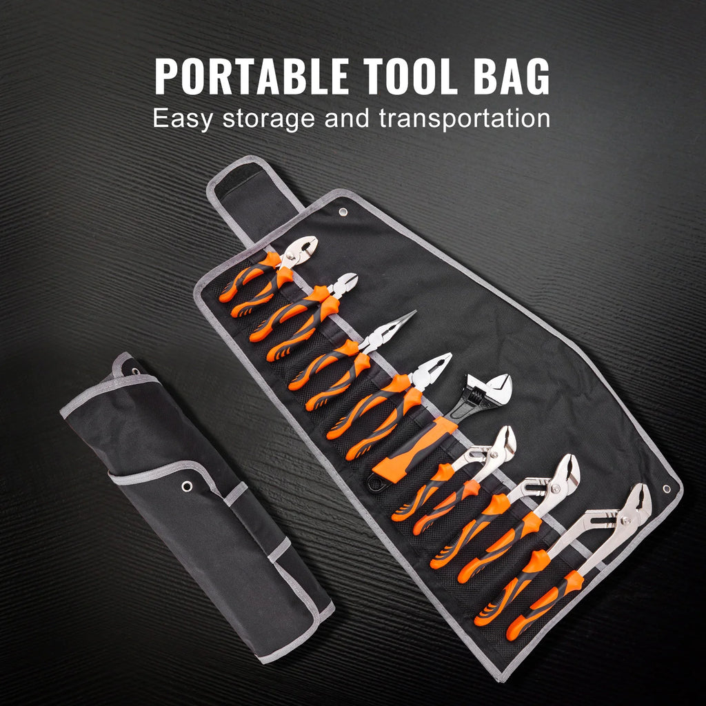 SucceBuy 8-Piece Pliers Set