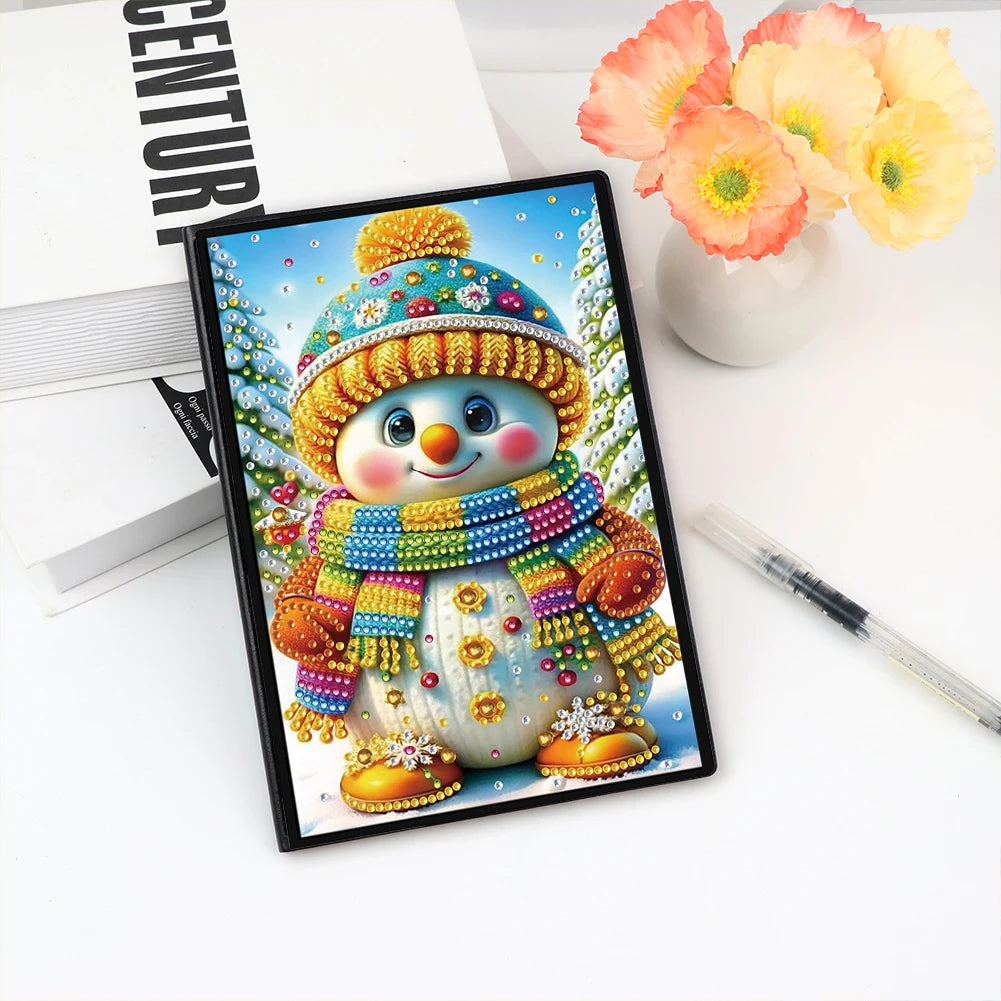 50-Page A5 Size 5D DIY Diamond Art Painting Notebook