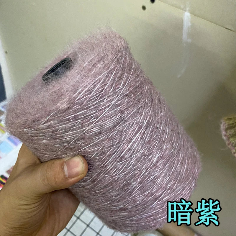 500G/PC Mohair Yarn High Quality Super Soft And Warm