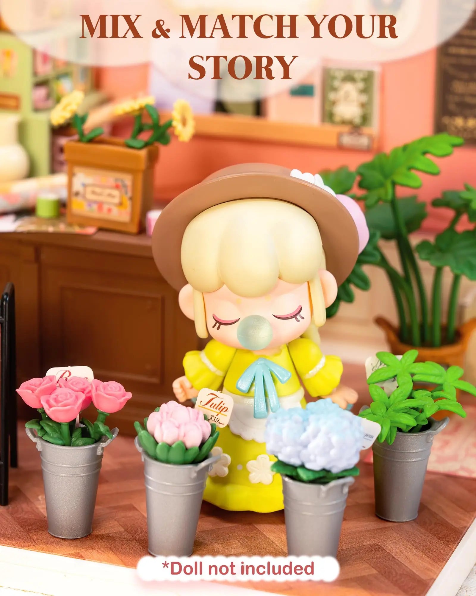 Robotime Rolife Super Creator Series Dollhouse Building Blocks for kids 14 y +