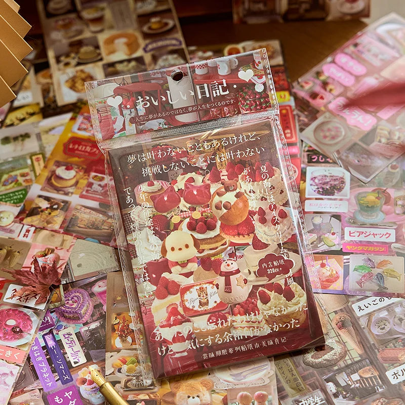 20 sheets Japanese Stationery Sticker Book