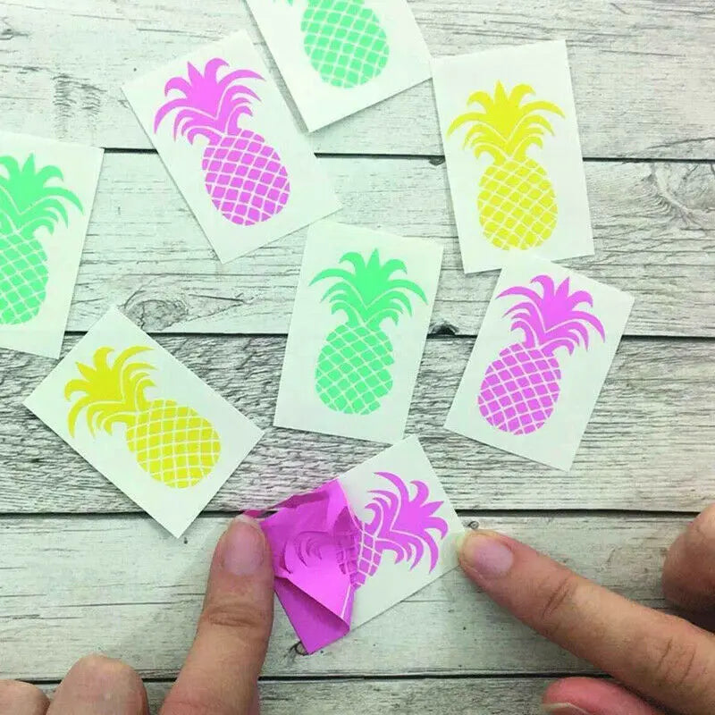 Permanent Adhesive Vinyl Sheet 7 Assorted Colors