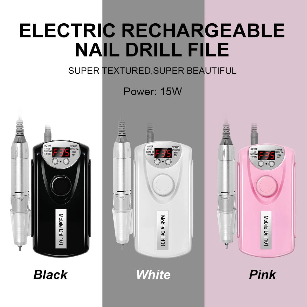35000RPM Professional Electric Nail Drill Motor Tool