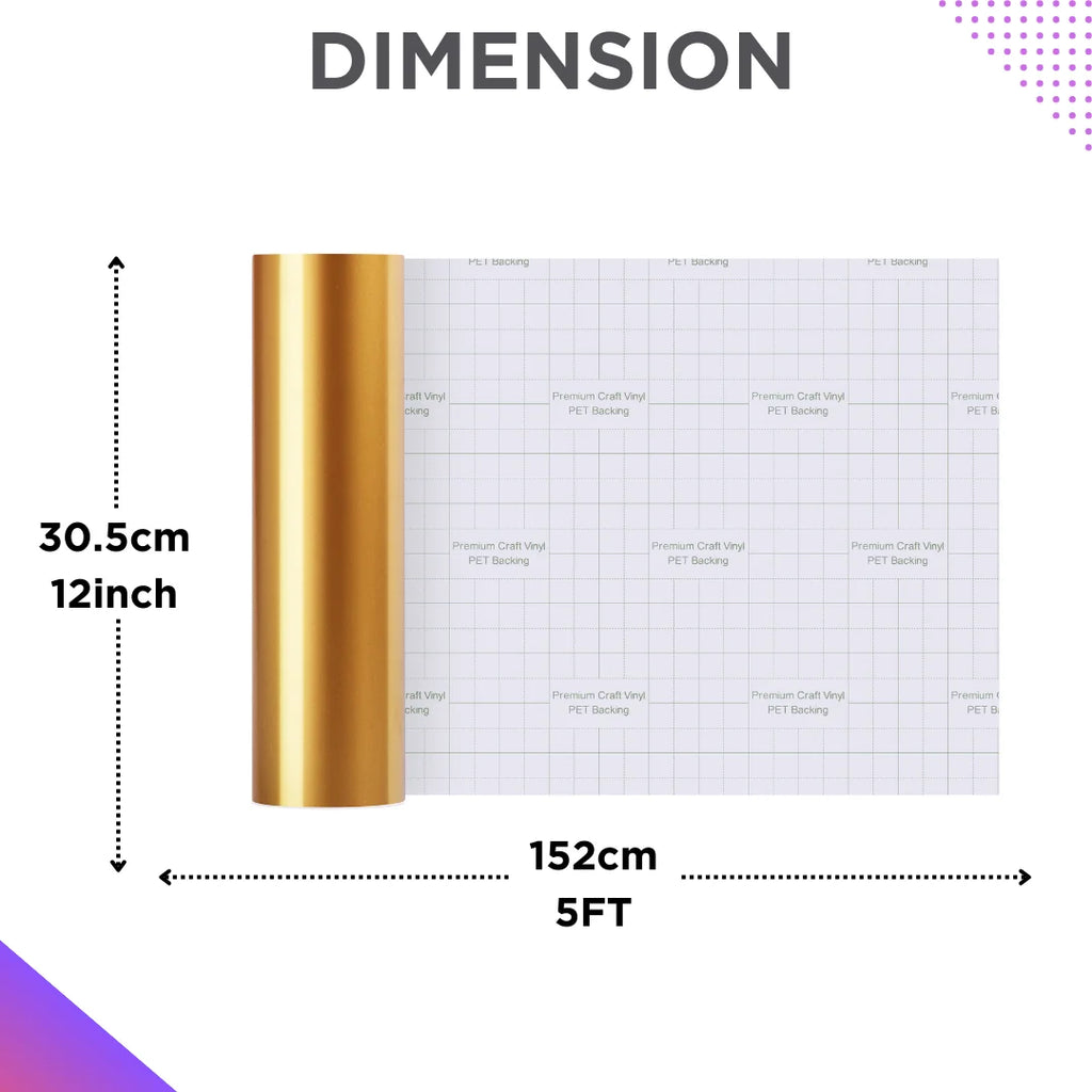 1 roll of vinyl stickers for Cricut Maker 3 Maker Explore 3 Air 3 Silhouette Cameo 4 DIY  Adhesive Vinyl Rolls（12*36/60/120in）