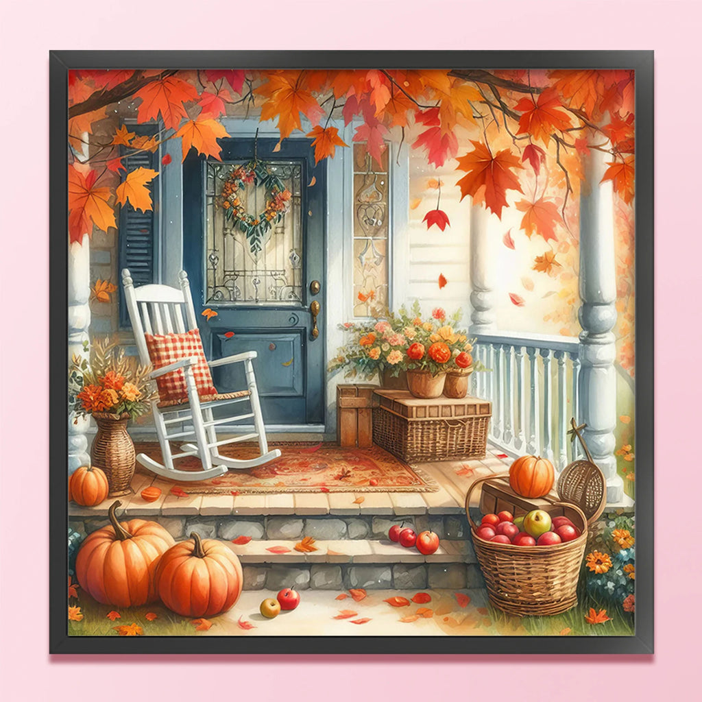Scenery Printed Cross Stitch Kit DIY 11CT