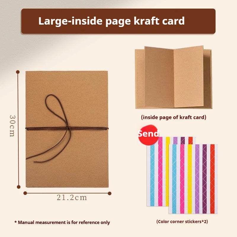 32/80 Pages  Photo Albums Handmade Scrap Book For Wedding Anniversary Gifts