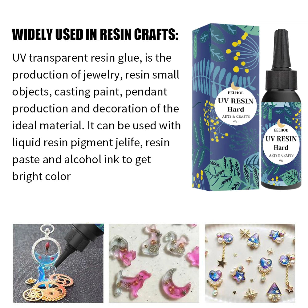 Epoxy Resin Mold UV Quick Dry High Transparency Drop Adhesive