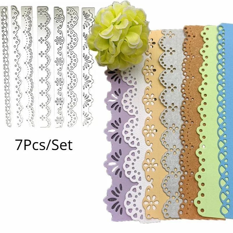 Scalloped Frame Die Set Stitch Metal Cutting Dies