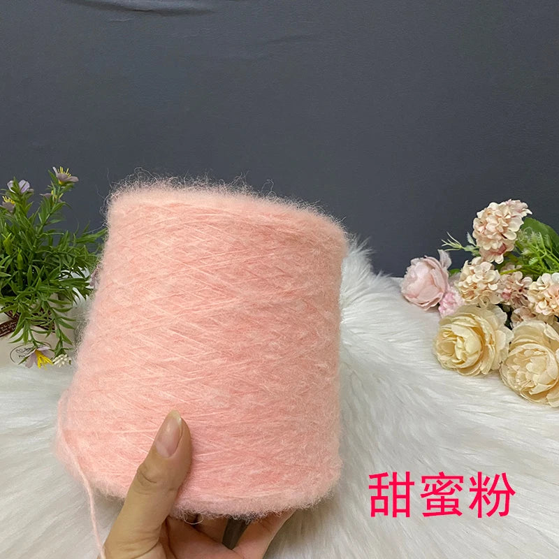 500G/PC Mohair Yarn High Quality Super Soft And Warm