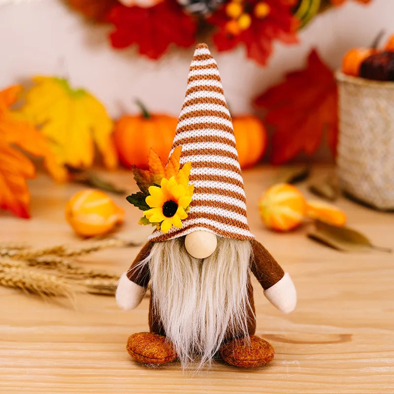 Fall Gnomes Decorations for Home Thanksgiving